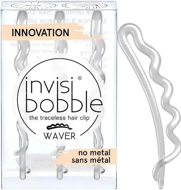 INVISIBOBBLE WSUWKI DO WŁOSÓW 3szt BEZBARWNE