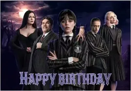 plakat-wednesday-baner-happy-birthday-dekoracja-urodzinowa-60x90