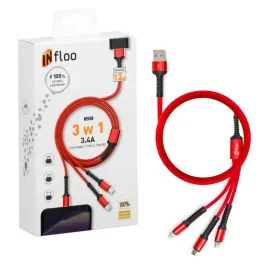 infloo-kabel-usb-3w1-lightning-usb-c-microusb-34a-1-2m-oplot-czerwony