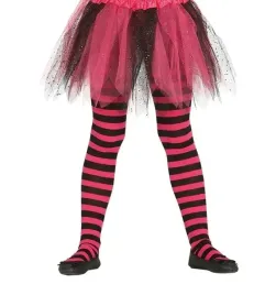 rajstopy-wrozki-rozowo-czarne-paski-dzieciece-3-6