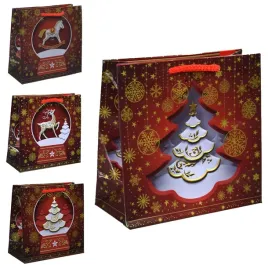 torebki-prezentowe-piernik-swieta-prezenty-mikolaj-choinka-10szt-23x10x23cm