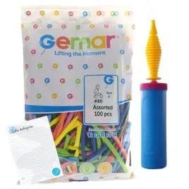 balony-do-modelowania-gemar-rurki-mix-kolorow-100x-pompka-modeliny-dlugie