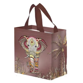 torba-na-zakupy-torebka-wielorazowa-siatka-slonik-braz-26x15x27-pakowne-10l