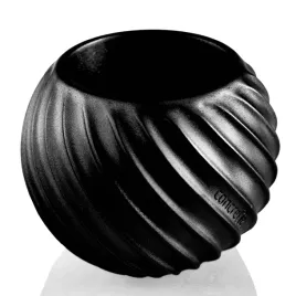 donica-bauble-wave-black-metallic-poli-76cm