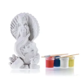 kolorowanka-3d-mala-syrenka-figurka-gipsowa