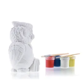 kolorowanka-3d-sowa-figurka-gipsowa-farbky-pedze