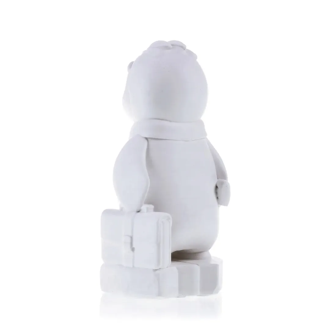 kolorowanka-3d-pingwin-figurka-gipsowa-farbki-stan-nowy