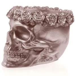 donica-skull-flowers-rose-gold-poli-11-cm