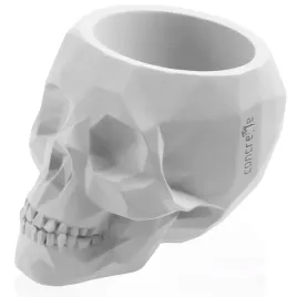 donica-skull-low-poly-white-poli-11-cm