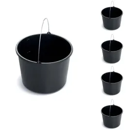 5x-wiadro-budowlane-5l-gospodarcze-plastikowe