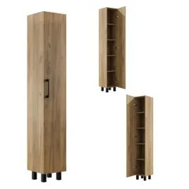 szafka-lazienkowa-waska-stojaca-30-cm-slupek-regal-polki-dab-craft-czarna