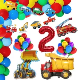 balony-na-2-urodziny-pojazdy-wywrotka-52szt
