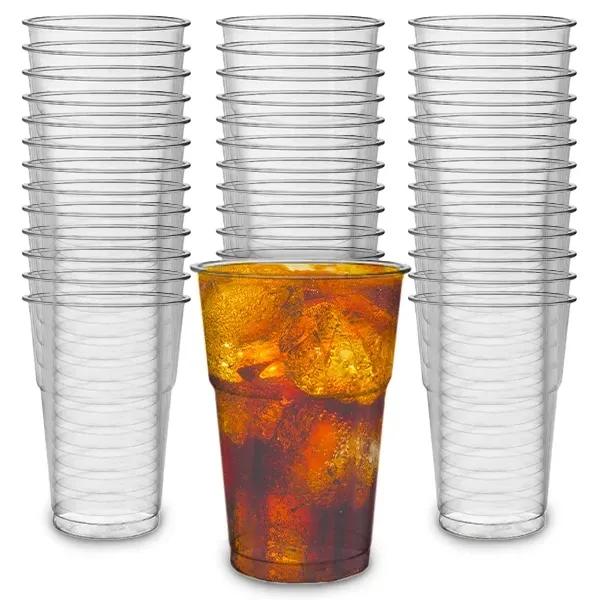 KUBKI PLASTIKOWE DO NAPOJÓW OWOCE SHAKE DESER JOGURT PET 250/300ml 50szt