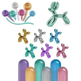 balony-do-modelowania-kolorowe-chromowane-mix-50-szt