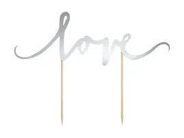 topper-na-tort-love-srebrny-17cm