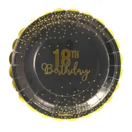 talerzyki-18th-birthday-czarne-w-groszki-18cm-6szt