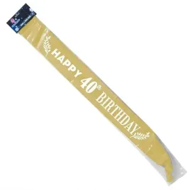 szarfa-na-40-urodziny-zlota-40th