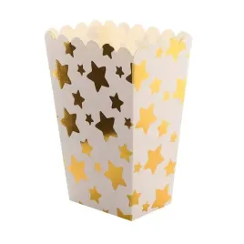 pudelko-na-popcorn-zlote-gwiazdki-6szt