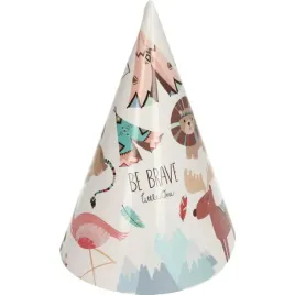 czapeczki-urodzinowe-be-brave-little-one-zwierzatk