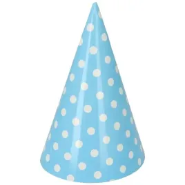 czapeczka-imprezowa-niebieska-w-biale-grochy-6szt