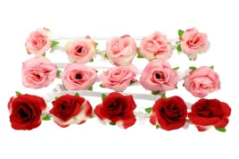 opaska-wianuszekna-gumie-duze-roze-12szt