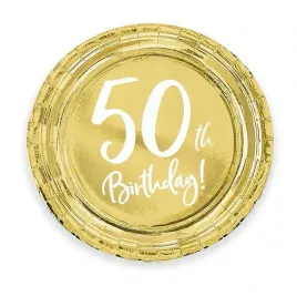 talerzyki-papierowe-50-th-birthday-zlote-17cm-6szt