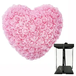 serce-z-roz-prezent-na-walentynki-rozowe