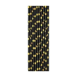 slomki-papierowe-czarno-zlote-10szt