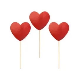 pikery-na-tort-serca-czerwone-6szt