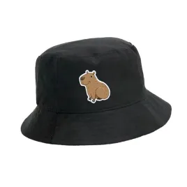bucket-hat-kapelusz-czarny-pdm-kapibara-02