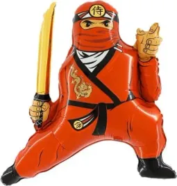 balon-grabo-24-ninjago-czerwony
