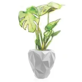 donica-geometric-white-poli-13-cm-doniczka-ozdobna