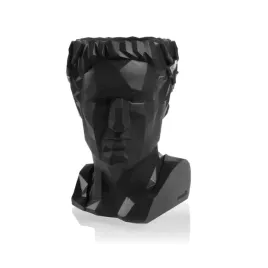 donica-cezar-low-poly-black-matt-poli-10cm-figurka