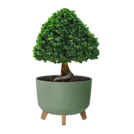doniczka-na-nozkach-okragla-34-cm-plastikowa-138-l-drenaz-dgrl350-zielona