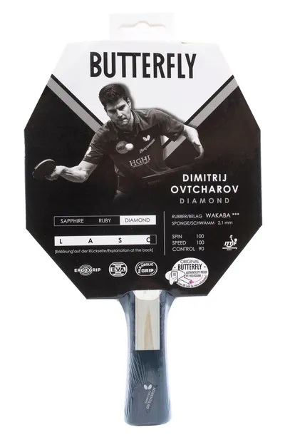 Rakietka Paletka do Tenisa Stołowego Ping Ponga BUTTERFLY Ovtcharov Diamond