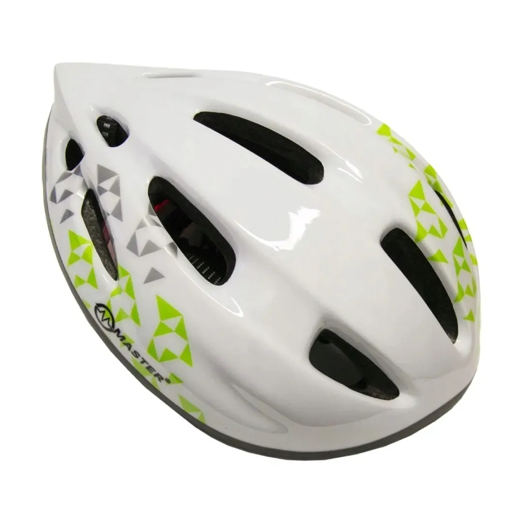 kask-na-rower-master-flash-s-bialy-stan-nowy