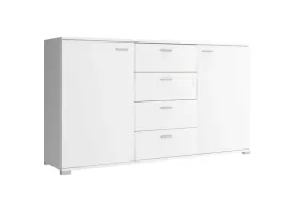 komoda-szafka-biala-150cm-pojemna-4-szuflady