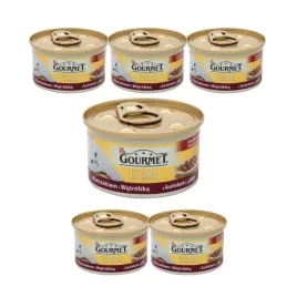 mokra-karma-dla-kota-z-kurczakiem-i-watrobka-w-sosie-gourmet-gold-6x85g