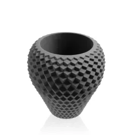 donica-cone-black-matt-poli-10-cm-doniczka-ozdobna