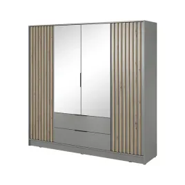 szara-szafa-ubraniowa-z-lustrami-lamele-206cm