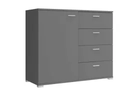 komoda-szafka-grafit-100cm-pojemna-4-szuflady