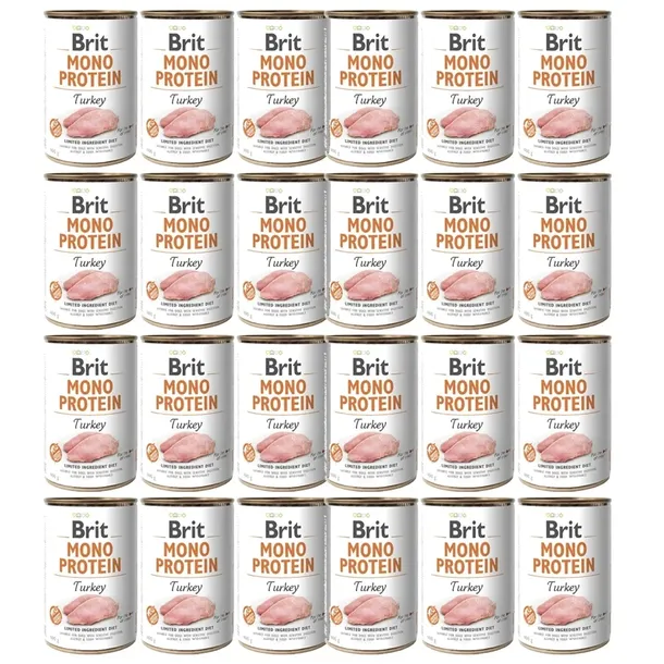 Brit MONO PROTEIN Mix smaków 12x400g