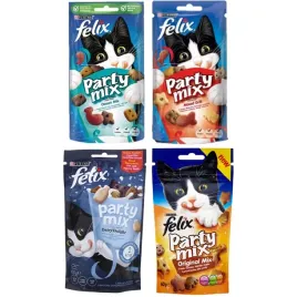 Zdjęcie produktu FELIX PARTY MIX przysmaki dla kota 4x60g