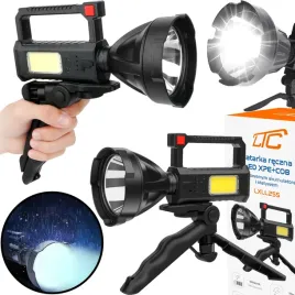 latarka-reczna-szperacz-reflektor-akumulator-led