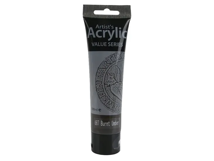 farba-value-series-100ml-burnt-umber-687