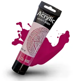 farba-akrylowa-heavy-body-100ml-rose-red-336
