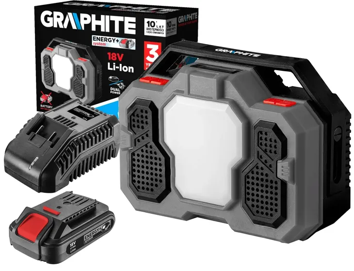 graphite-radio-budowlane-bluetooth-led-18v-2ah-marka-graphite-komunikacja-bluetooth