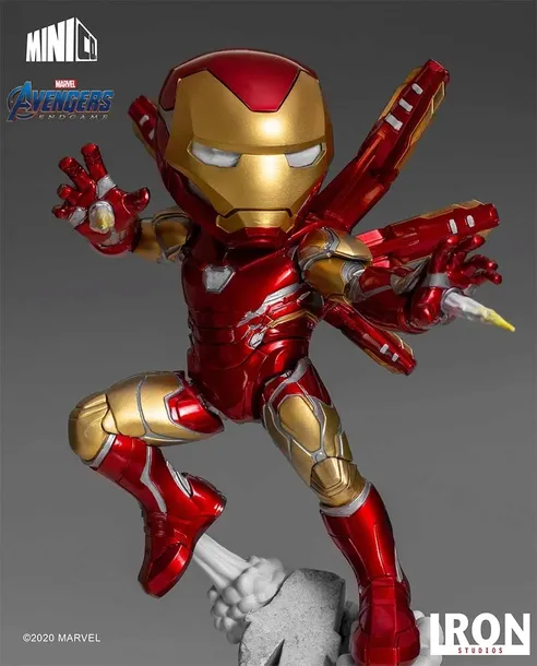marvel-avengers-endgame-iron-man-minico-19-cm-rodzaj-gadzetu-filmowy-gamingowy-ksiazkowy-komiksowy-stan-nowy