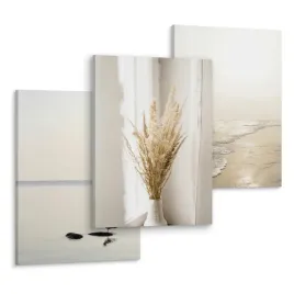 obrazy-do-salonu-plaza-morze-natura-rosliny-90x40