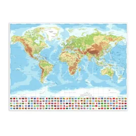 plakat-mapa-fizyczna-swiata-na-sciane-140x100